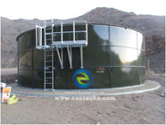 大容量の防火ガラスで覆われた水貯蔵タンク 0.25~0.4mm 双重コーティング厚さ