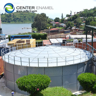500KN/Mm 廃棄水の貯蔵タンク コンクリートまたはガラス溶融鋼の基礎