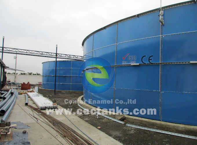 簡単に組み立てられるエナメルボルト液体貯蔵タンク 20m3から18,000m3 容量 0