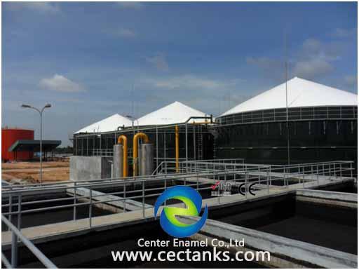 20 m3 容量GFSタンク 廃棄物処理施設 WWTP 工業・自治体向けプロジェクト 1