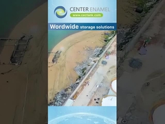 広西化学廃水処理プロジェクト（フュージョンボンドエポキシタンク）