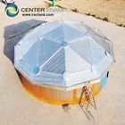 ディーゼル貯蔵タンクのための防蝕測地線アルミニウム ドームの屋根