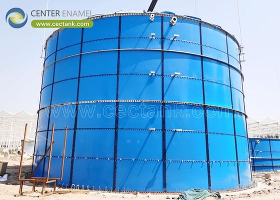 都市および産業用廃水処理用エポキシ塗装鋼タンク
