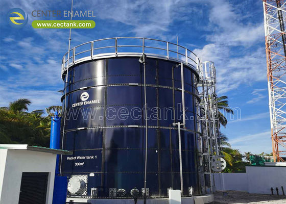 バイオガスプラントや廃水処理プラントの廃棄水の貯蔵タンク