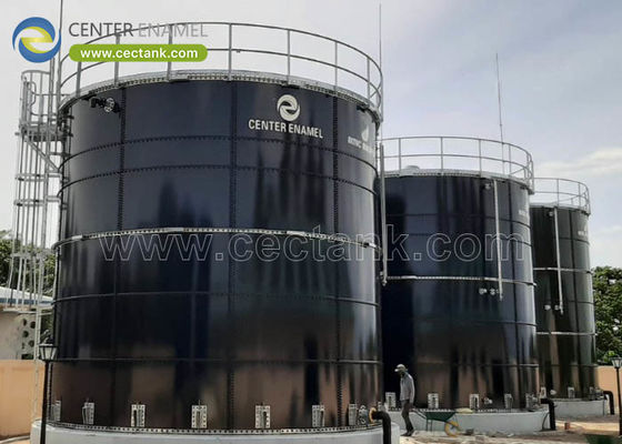 ガラスで覆われた水貯蔵タンク:AWWA D103-09設計規格に準拠する
