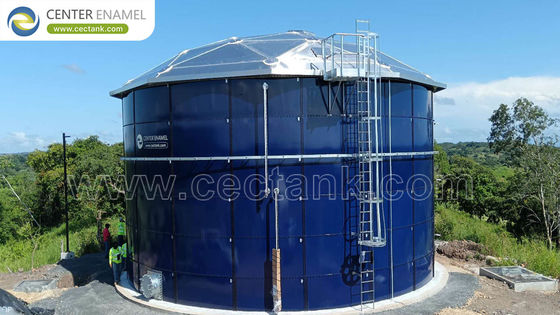水を貯蔵するための工場用塗装されたボルト鋼タンク