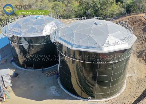 効率的な廃水処理ソリューションのためのボルト鋼水と廃水タンク