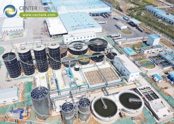 コカ・コーラ廃水処理施設のための工業用水タンク