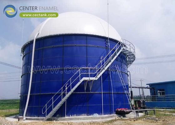 バイオエネルギープロジェクト用 ガラスで覆われた鋼製無酸素消化タンク