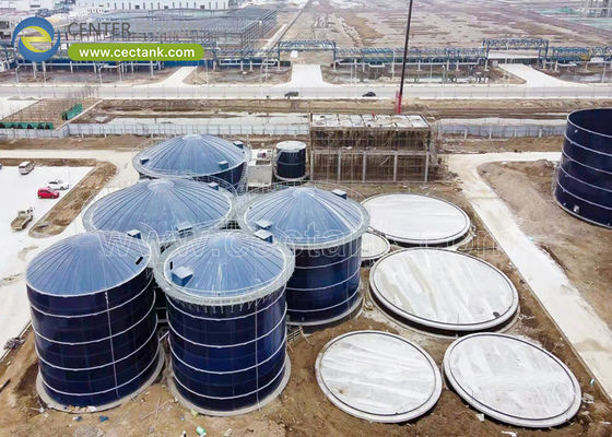 市営下水処理プロジェクトのためのGFS工業下水処理タンク