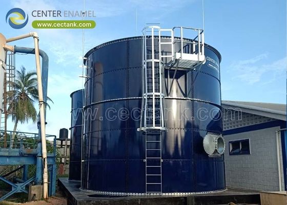 ISO 9001:2008 廃水処理プロジェクトに関する基準を適用する液体貯蔵タンク