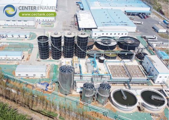 都市と産業のための廃水貯蔵タンク 廃水処理施設:効率的な廃水管理のための基本的解決策