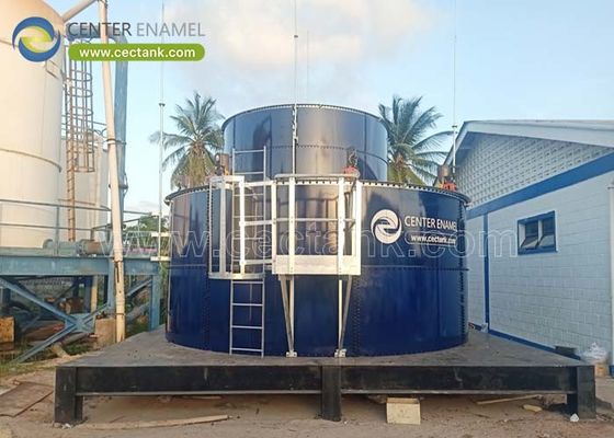 家庭用下水処理装置用 ガラスで覆われた鋼製の排水処理タンク