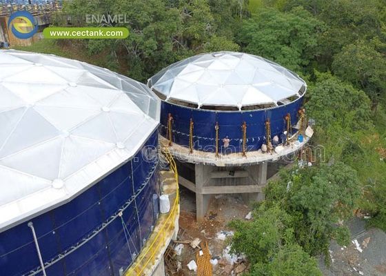 アルミドーム屋根ソリューションを世界に輸出: センターエナメルがブラジルの飲料水プロジェクトを成功裏に完了