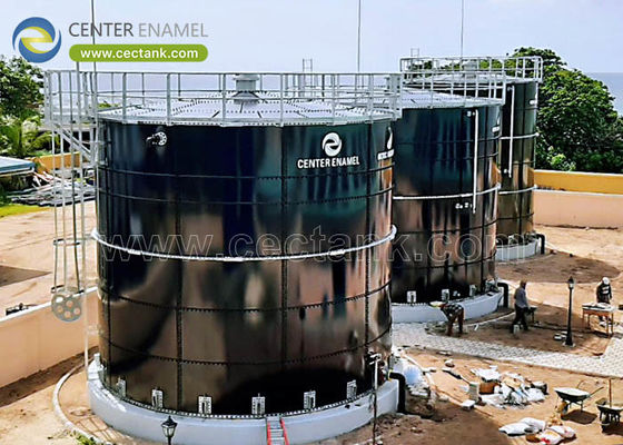 廃棄物埋立地や廃棄物収集場のための鉄筋ボルトの埋立地流水貯蔵タンク