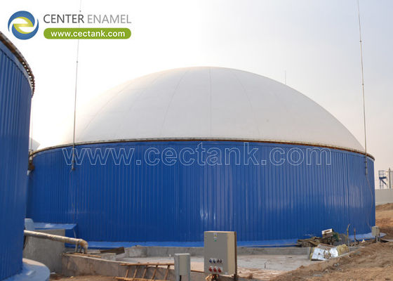バイオガスプラントと廃水処理プラント (WWTP) のボルト鋼連続混ぜたタンク反応器 (CSTR)
