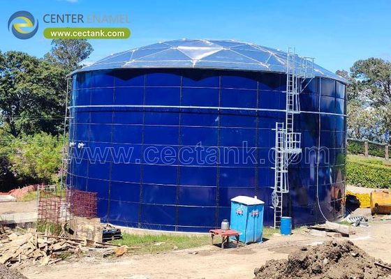 中央エナメル:AWWA D103-09規格を満たす高品質のボルト鋼農業水貯蔵タンク