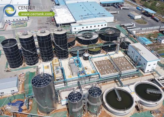 センターエナメルのGFS認証された廃水タンク:豚飼育場のための持続可能で準拠性のあるソリューション