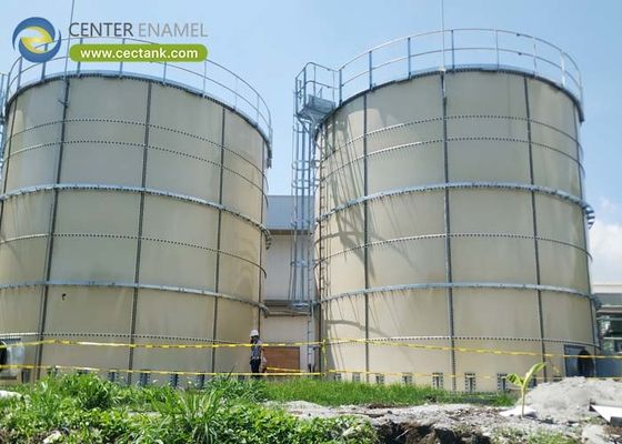 持続可能な産業慣行のための堅牢で信頼性の高いエポキシコーティング鋼の排水処理タンクを提供