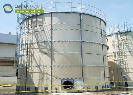 中央エナメルがインドネシア飲料水プロジェクトにエポキシ塗装鋼タンクを提供