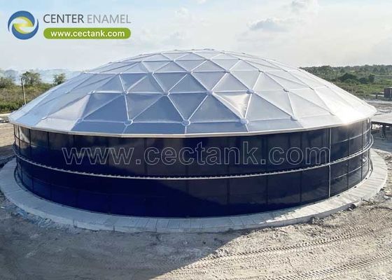 センターエナメルがシンガポール原油貯蔵タンクにアルミドーム屋根を提供できる