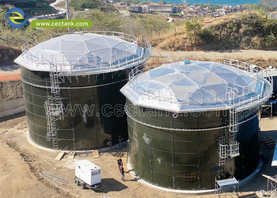 モナコの石油とガスの貯蔵タンクに外面の浮き屋根を提供できるセンターエナメル