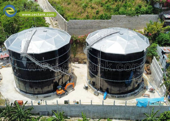 清浄保護アルミニウム製ドーム屋根 - 貯水槽用