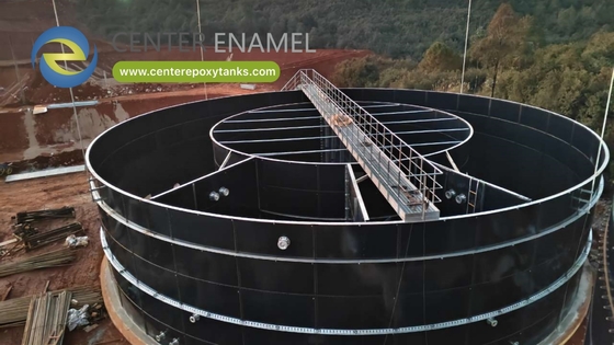 エポキシ樹脂塗装鋼製ボルト締めタンク（工業用水用）：工業プロセス用水を貯蔵