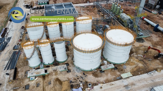 Epoxy Coated Steel Bolted Tanks for Chicken Litter Biogas Digesters: Converts Poultry Waste into Biogas