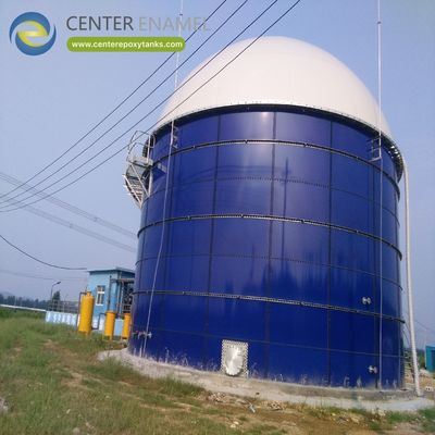 動物の廃棄物のバイオガスの消化器のためのダブル膜屋根:家畜の廃棄物をエネルギーに変換します