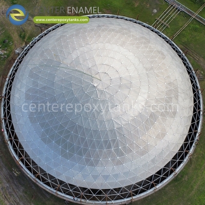 Aluminum Geodesic Dome Roof for Drinking Water Tanks: Shields Water from Debris and Pollutants