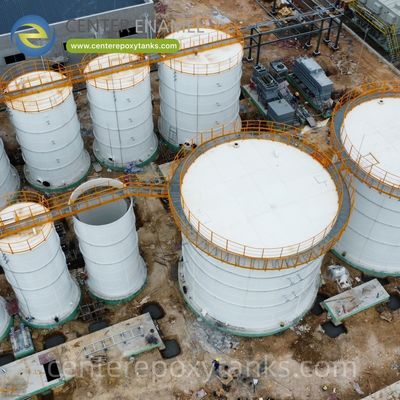 紙製廃棄物処理のための融合結合エポキシタンク: 紙パール工場の廃水の高固体と化学的需要を処理するための頑丈なタンク.
