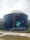 バイオガス反応器用 エナメル鋼で覆われたボルト付き貯蔵タンク 容量18,000m3