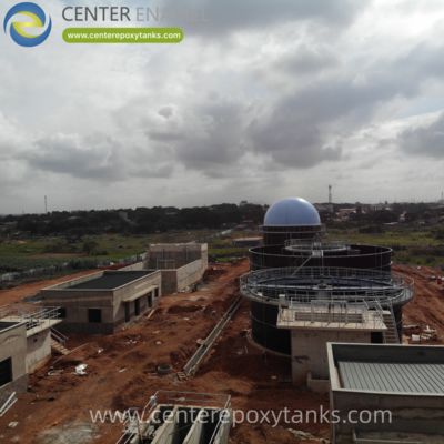 消化槽廃水処理用バイオガスホルダーバルーン：貴重なガス副産物の貯蔵