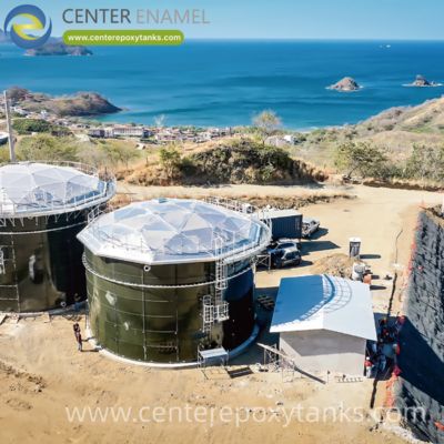 汚水貯留タンク用アルミニウム製ジオデシックドーム：臭気を制御し、雨水の浸入を防ぐ信頼性の高いカバー