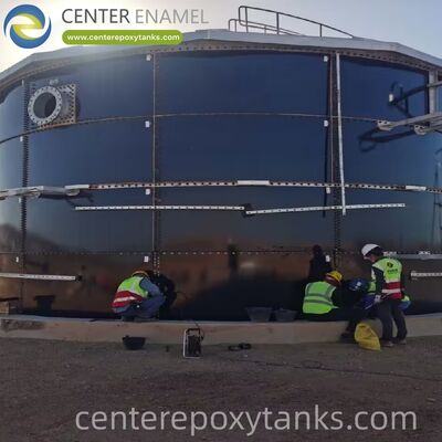 液体 貯蔵 タンク の アルミ ドーム: 耐久 し て 持ちこたえる 屋根 構造 を 提供 する