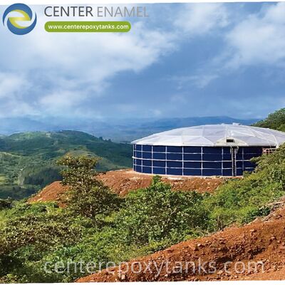 溶接 された 鉄 の 中身 の 浮き 屋根 自動車 油 の 貯蔵 タンク: 臭い と 有害 な ガス の 蓄積 を 抑制 する