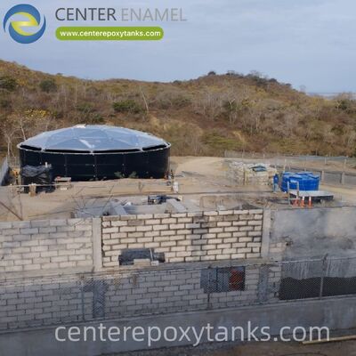 溶接した炭素鋼のスロープオイルタンクのための内部浮遊屋根:揮発性臭いを含み,大気汚染を防止する