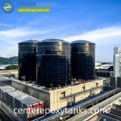 溶接された不鋼鋼の水力油廃棄物貯蔵タンクのための浮き屋根:産業廃棄物液体からの逃逸排出を制御する