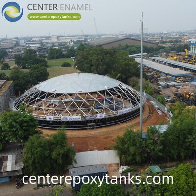 溶接鋼の潤滑油貯蔵タンクの外面浮き屋根:高価な潤滑油を湿気と劣化汚染物質から保護する