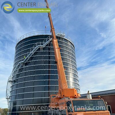 大型水タンクとしてのボルト付き鋼水タンク: 構造的な安定性のために設計され,大きなスケールや高液体負荷.