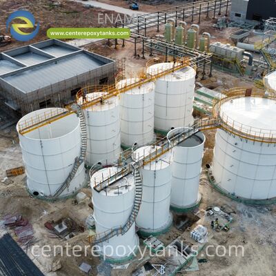 農業廃棄物タンクとしてのボルト締め鋼製タンク：腐食性の農場排水や残留物を処理するために設計された、耐久性のあるモジュラー構造。