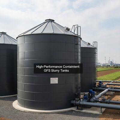高性能封じ込め：農業および産業用GFSスラリータンク