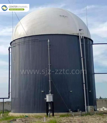 タンザニアのエネルギーに甘草バガスを変える:GFSタンク+ダブルメムラン屋根ソリューション