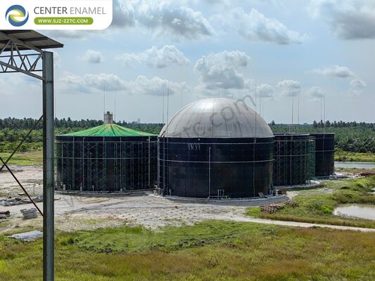 Biogas Plant Design with GFS Tanks Converts Malaysia Pennisetum Purpureum into Biogas