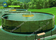 廃水処理施設のための10000ガロンのガラスで覆われた鋼の廃棄水貯蔵タンク