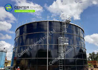 水を貯蔵するための鋼タンクに溶融された高性能腐食耐性ガラス