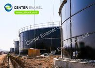 30000 ガロン ガラスで覆われた鋼製産業用液体タンク