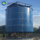 濃い青色 工業廃棄物水貯蔵タンク ISO9001 2008