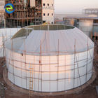 鋼に溶けたガラス 豚工場のための水と肥料の貯蔵タンク